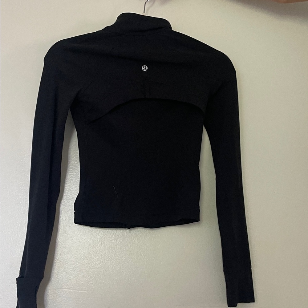lululemon athletica Black Mesh-Lined Zip Jacket - Picture 3 of 5